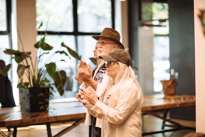 Bill Vartnaw at Keller CoWork. Photo by Michael Woolsey.